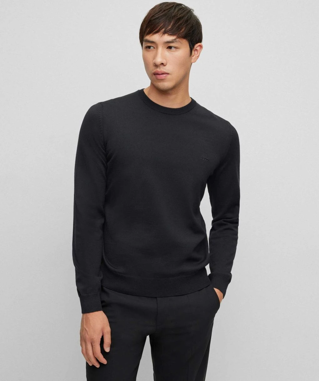 Boss Merino Botto-L Jumper 4 Boss Merino Botto-L Jumper - Image 2