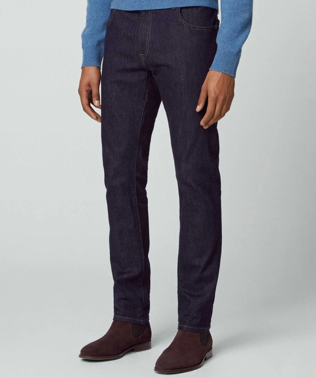 Hackett Slim Fit Rinse Wash Jeans 4 Hackett Slim Fit Rinse Wash Jeans - Image 2