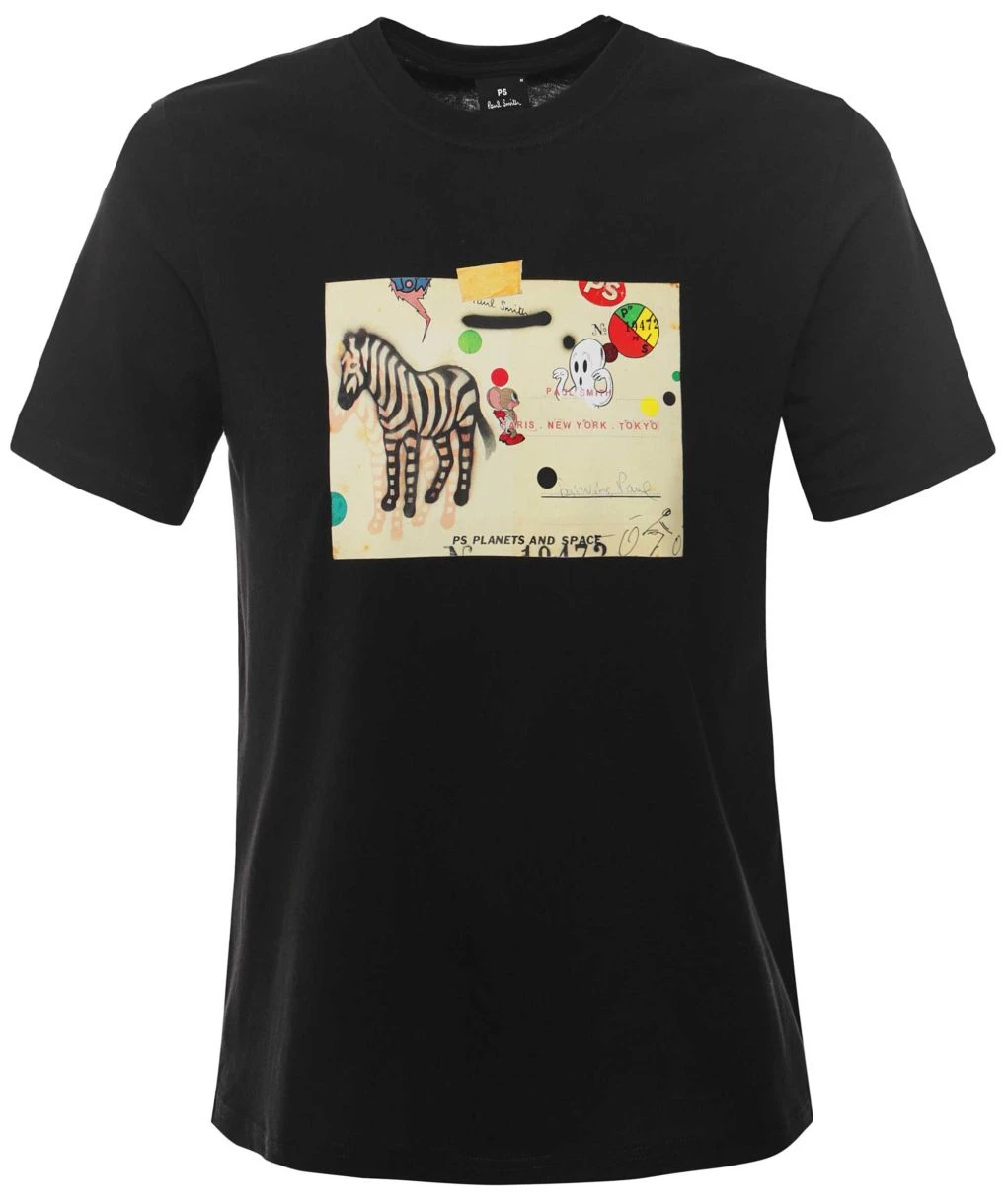 PAUL SMITH Zebra Card T-Shirt 3 PAUL SMITH Zebra Card T-Shirt
