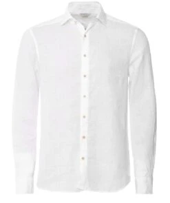 Slimline Linen Casual Shirt