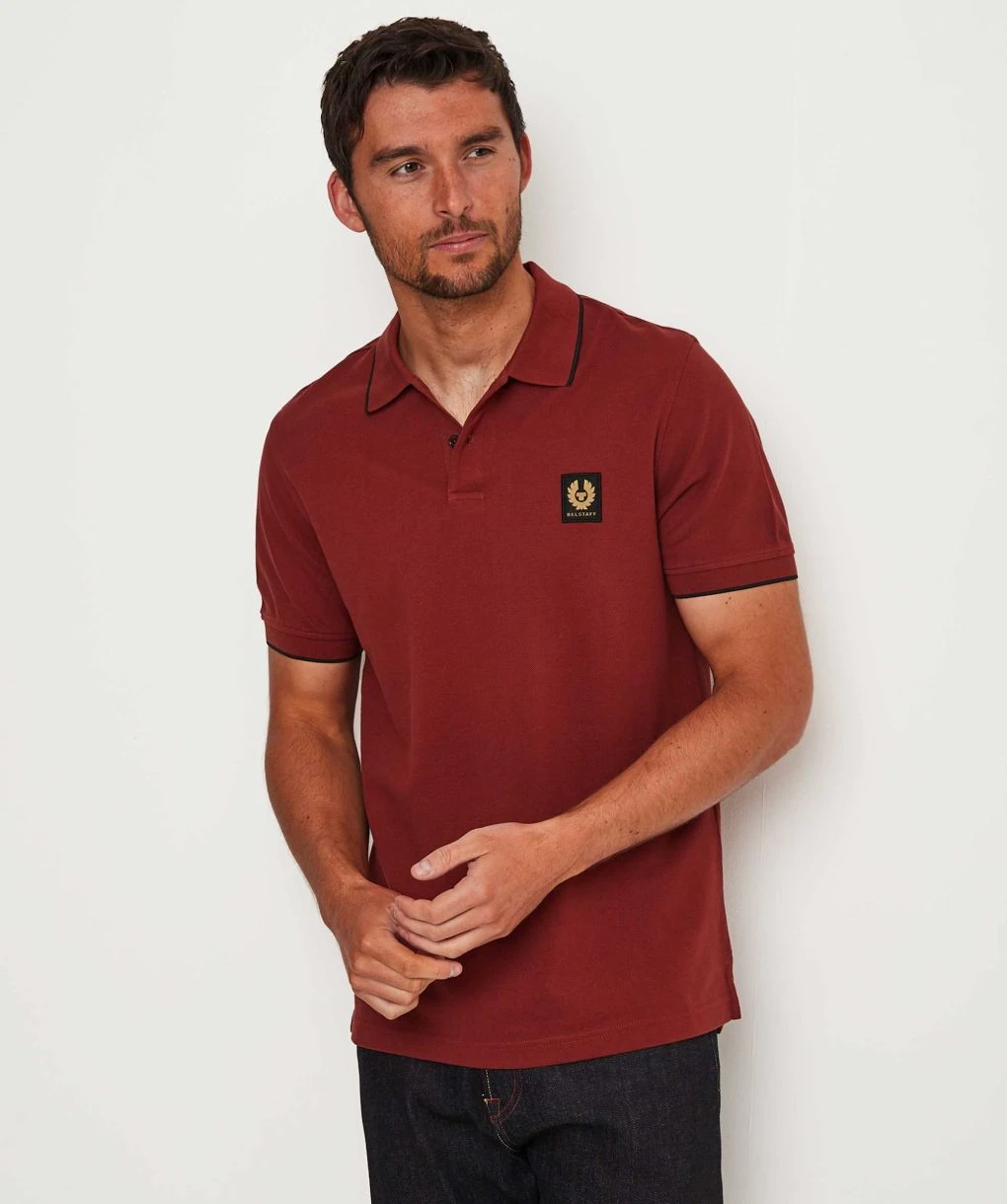 BELSTAFF Tipped Polo Shirt 4 BELSTAFF Tipped Polo Shirt - Image 2