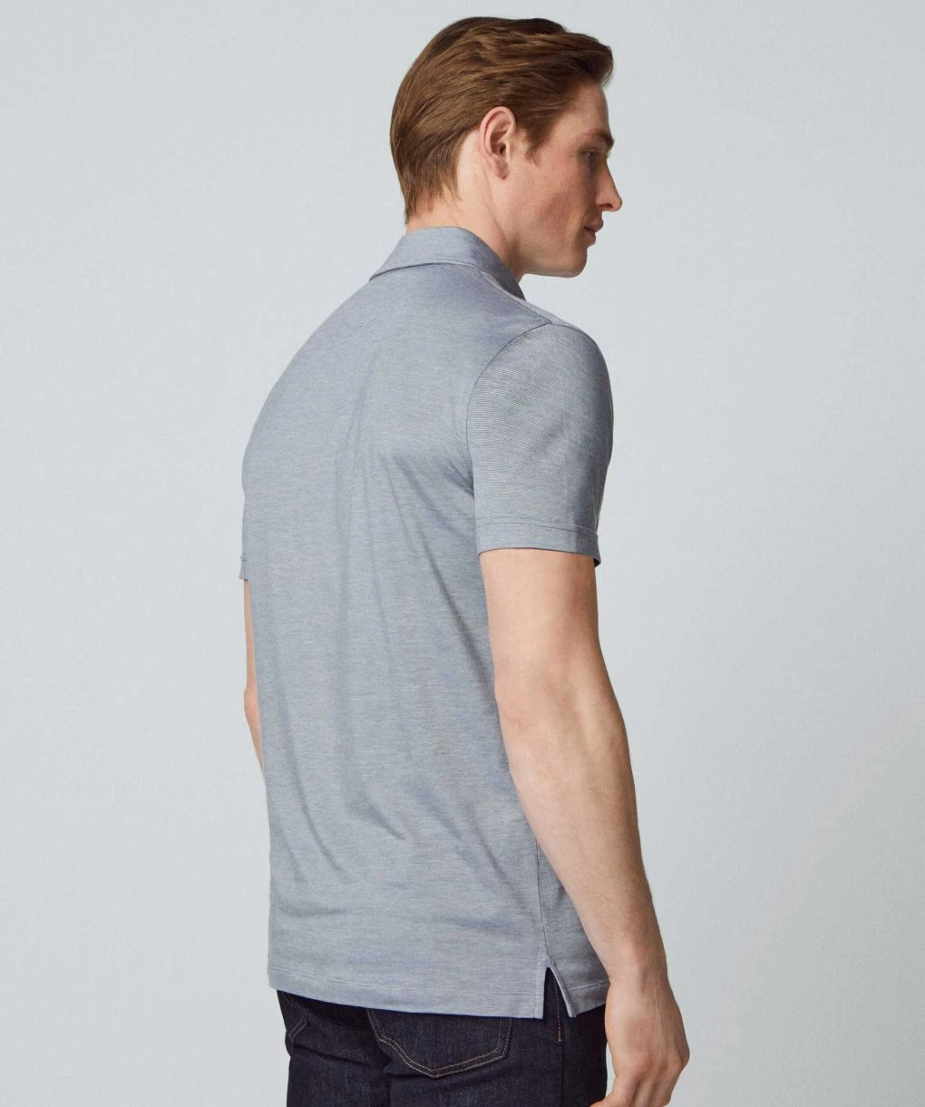 Hackett Fil á Fil Polo Shirt 5 Hackett Fil á Fil Polo Shirt - Image 3