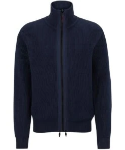 Boss Knitted Linen Abinero Cardigan