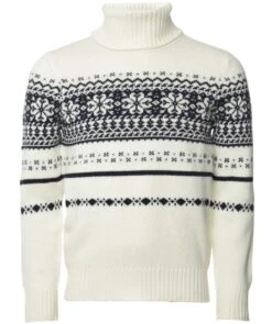 Roll Neck Fair Isle Jumper