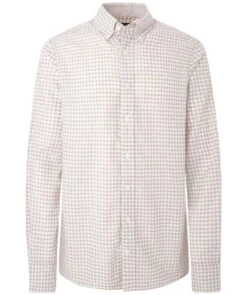 Hackett Brushed Gingham Shirt