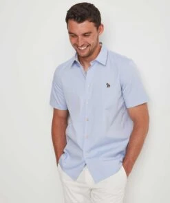 PAUL SMITH Short Sleeve Zebra Shirt 7 PAUL SMITH Short Sleeve Zebra Shirt -Bossz Clothing Shop J48lOLib7BhC9x4rH8ABhFj1Gqyuu8MT23rtl6by