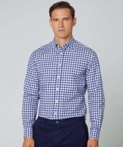 Hackett Fine Gingham Shirt -Bossz Clothing Shop KAFIlbhZztX1Z3FPVmYwLqbsco5WczmforUbErIz