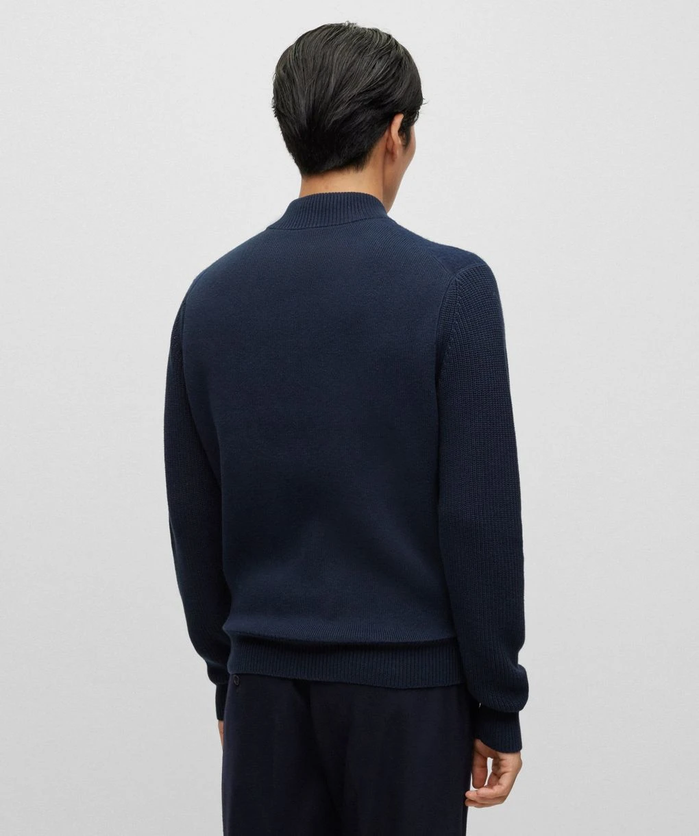 Boss Meraviglio Bomber Cardigan 5 Boss Meraviglio Bomber Cardigan - Image 3