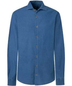 Hackett Classic Fit Denim Shirt