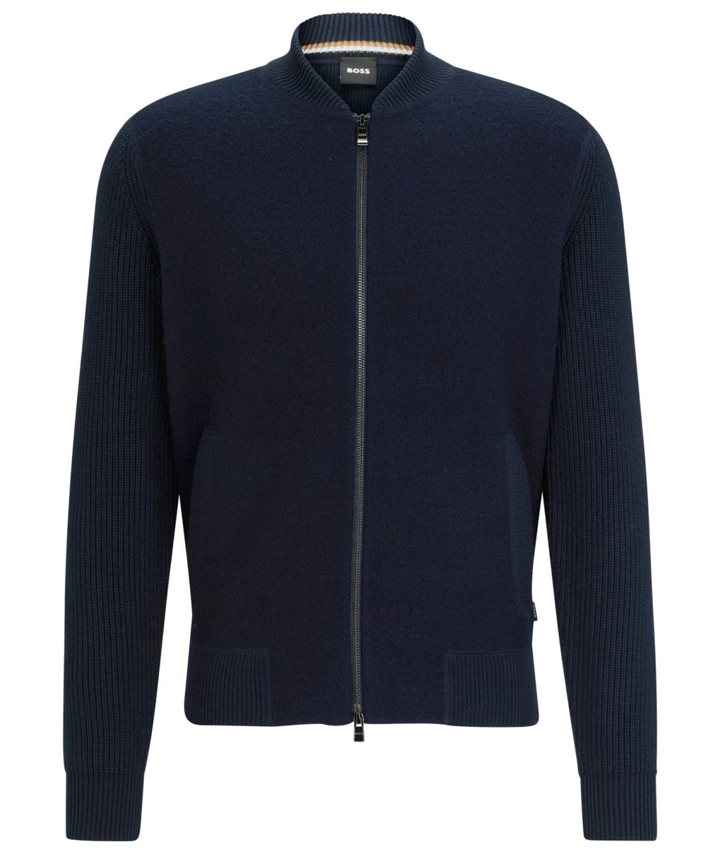 Boss Meraviglio Bomber Cardigan 3 Boss Meraviglio Bomber Cardigan