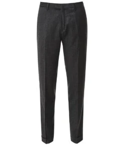 Slim Fit Wool Trousers