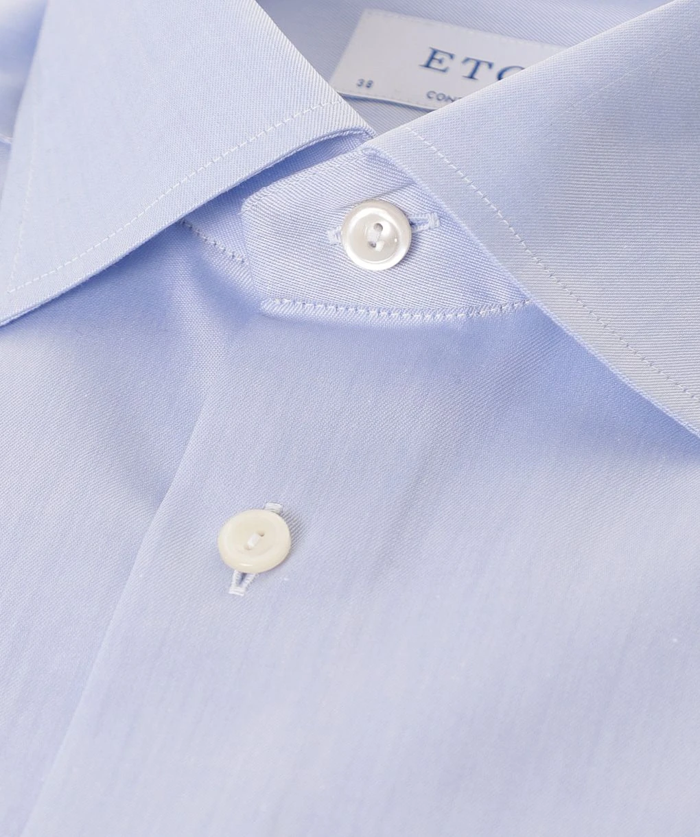 ETON Contemporary Fit Cambridge Twill Shirt 4 ETON Contemporary Fit Cambridge Twill Shirt - Image 2