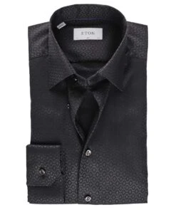 ETON Slim Fit Jacquard Shirt