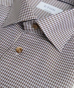 ETON Contemporary Fit Houndstooth Shirt 6 ETON Contemporary Fit Houndstooth Shirt -Bossz Clothing Shop c2JXJEJc6r02ZI0Sq0cmUPBwooAGQhplq3YMdNDg