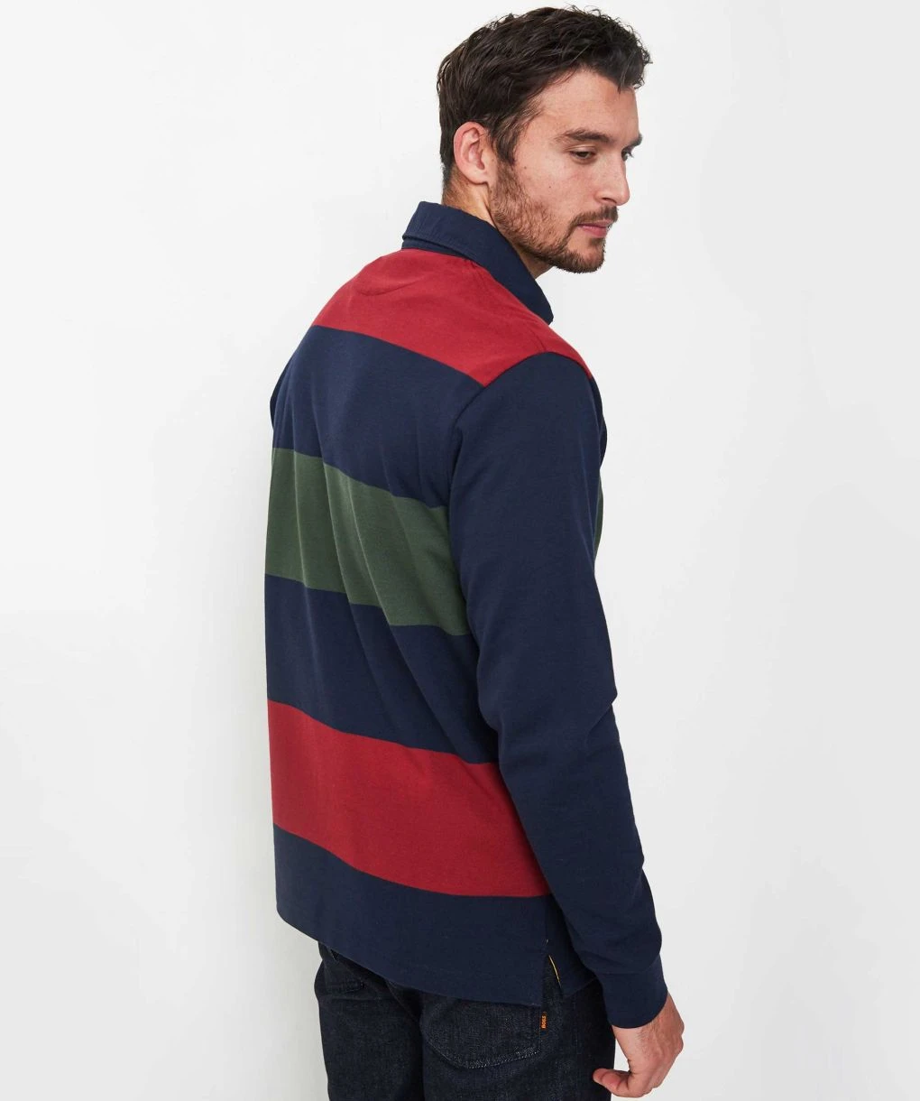 Hackett Heritage Striped Rugby Shirt 5 Hackett Heritage Striped Rugby Shirt - Image 3