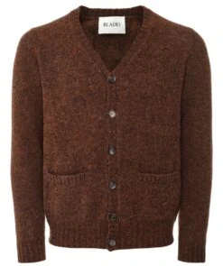Virgin Wool Shetland Cardigan