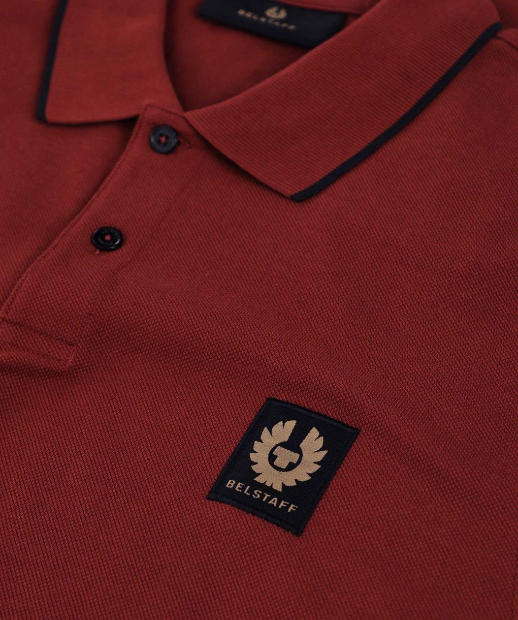 BELSTAFF Tipped Polo Shirt 6 BELSTAFF Tipped Polo Shirt - Image 4