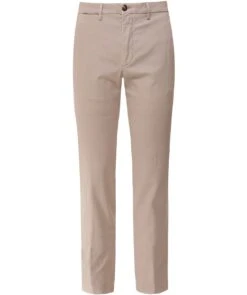 Slim Fit Pin Dot Trousers