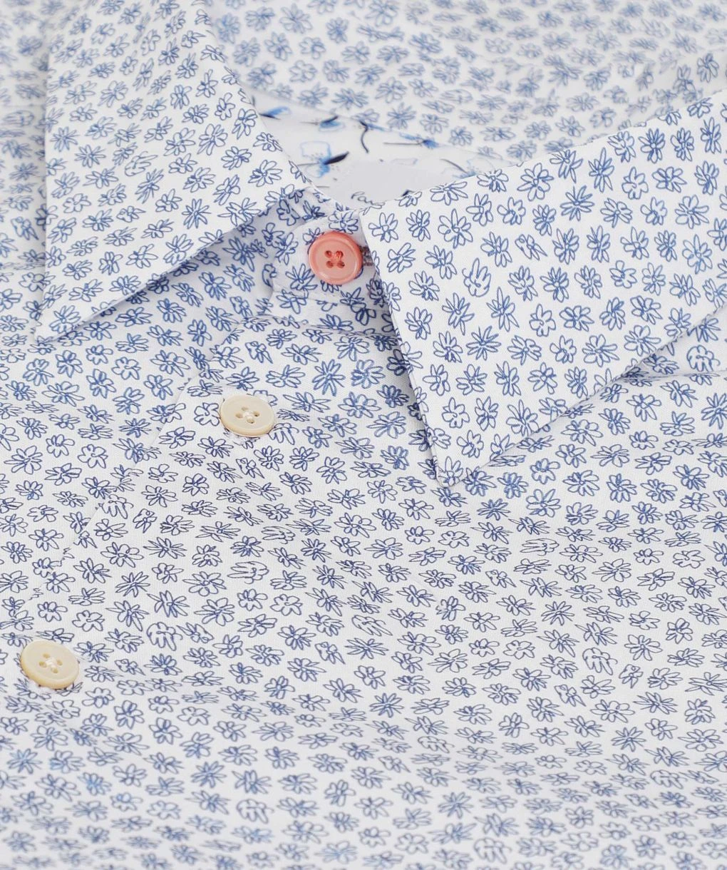 PAUL SMITH Tailored Fit Floral Shirt 7 PAUL SMITH Tailored Fit Floral Shirt - Image 5