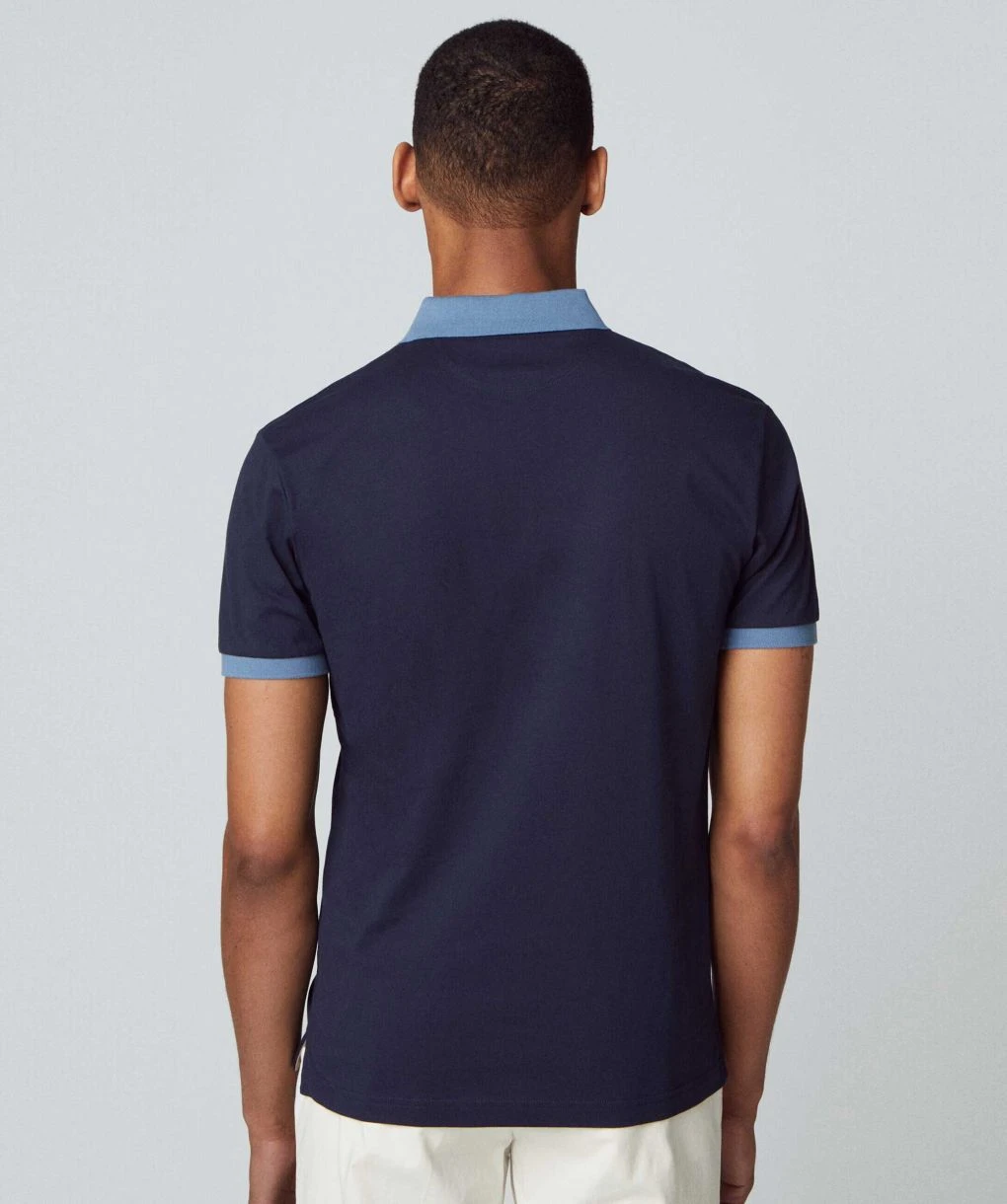 Hackett Selvedge Placket Polo Shirt 5 Hackett Selvedge Placket Polo Shirt - Image 3