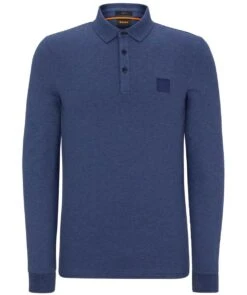 Boss Long Sleeve Passerby Polo Shirt