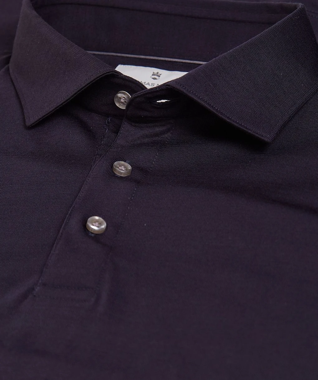 Wool Long Sleeve Polo Shirt 3 Wool Long Sleeve Polo Shirt - Image 2