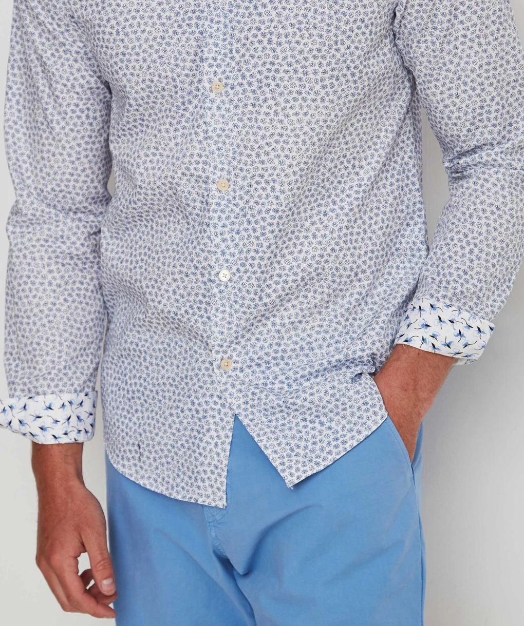 PAUL SMITH Tailored Fit Floral Shirt 6 PAUL SMITH Tailored Fit Floral Shirt - Image 4