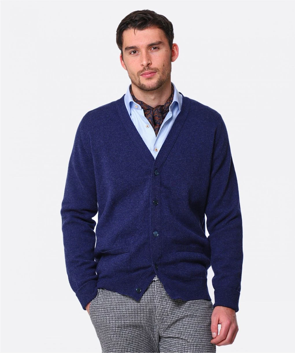 Lambswool Rob Cardigan 5 Lambswool Rob Cardigan - Image 3