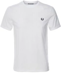 Fred Perry Crew Neck Ringer T Shirt
