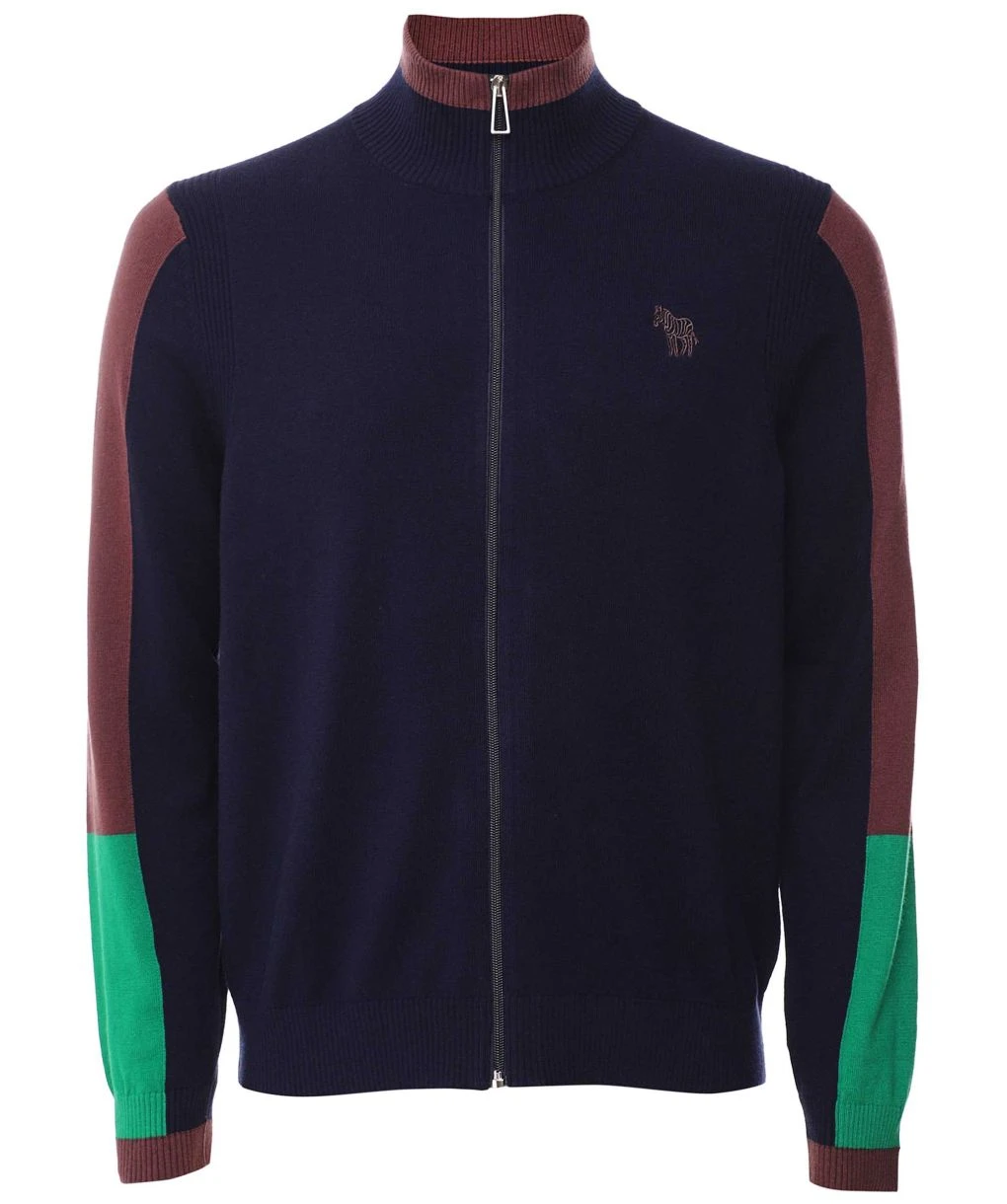 PAUL SMITH Colour Block Cardigan 3 PAUL SMITH Colour Block Cardigan