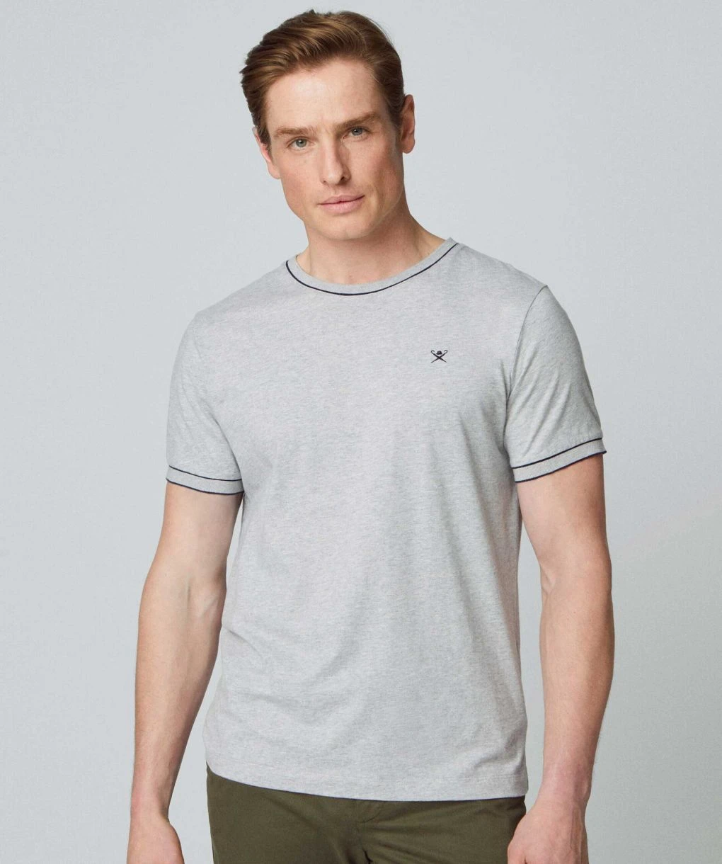 Hackett Jersey Tipped T-Shirt 4 Hackett Jersey Tipped T-Shirt - Image 2