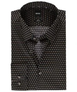 Boss Slim Fit H-Hank Polka Dot Shirt